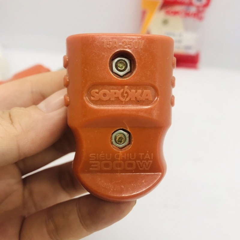 Phích cắm chịu tải 2000W/ 3000W CHỐNG VỠ SOPOKA