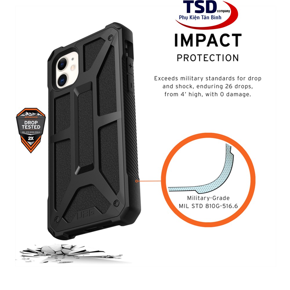 Ốp Lưng UAG Chống Va Đập Cho iPhone 11, 12 Series An Toàn Tuyệt Đối