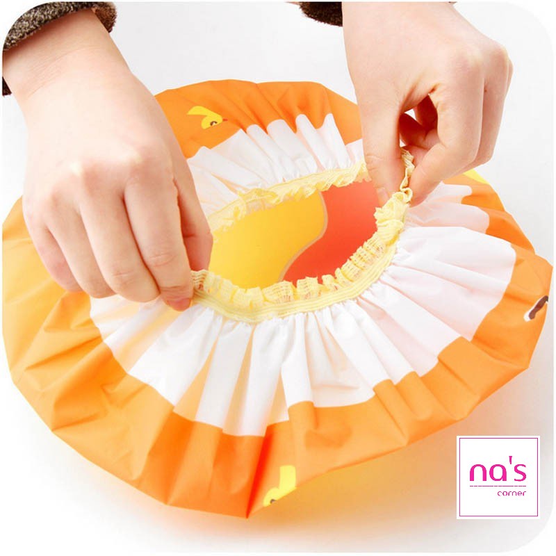 Nón mũ chụp tóc trùm đầu khi tắm, đắp mặt nạ