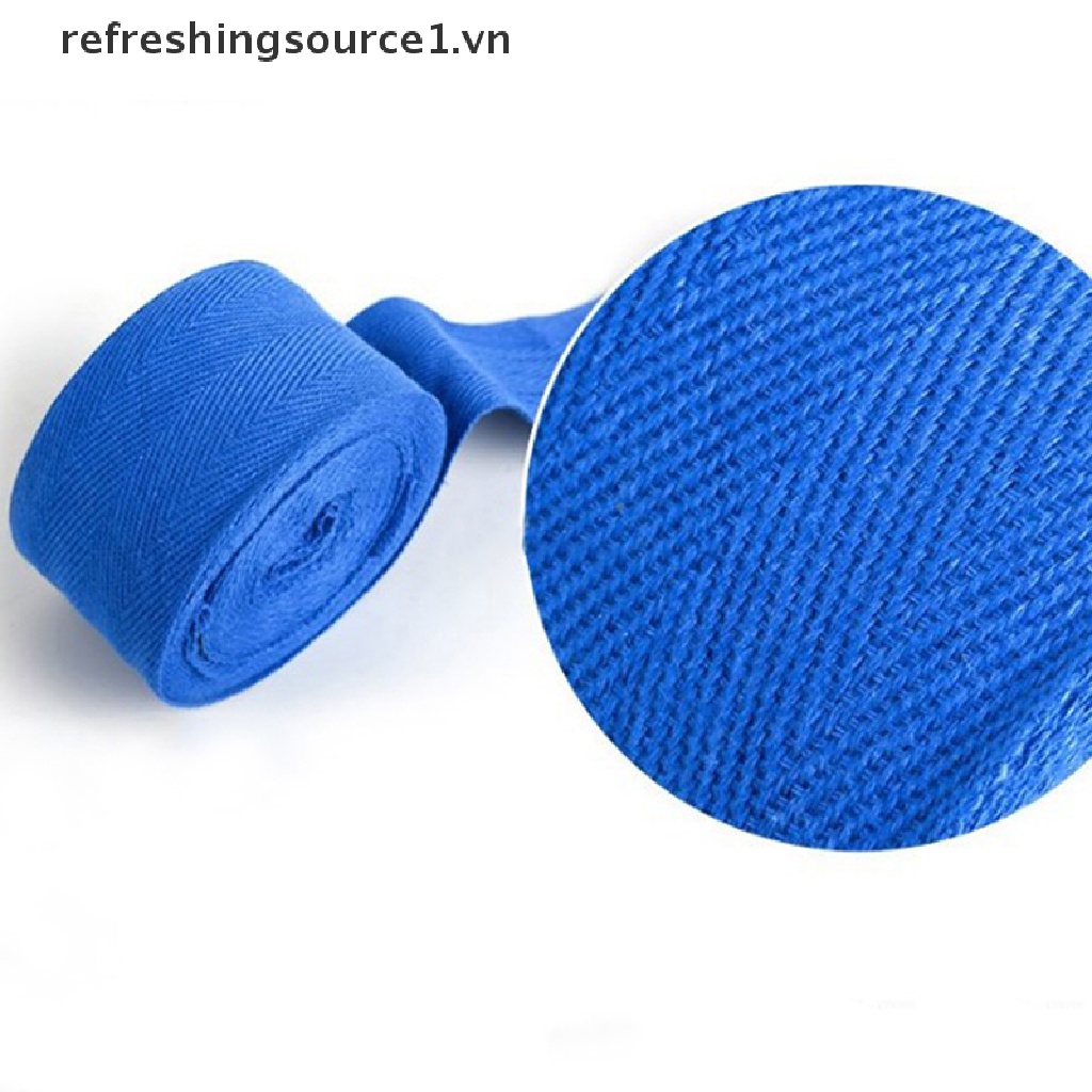 Găng tay boxing bằng cotton có dây quấn cổ tay 1m