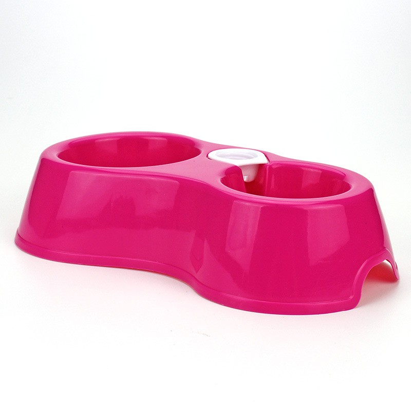 Tô đựng thức ăn cho chó mèo thú cưng có gắng bình nước tự động