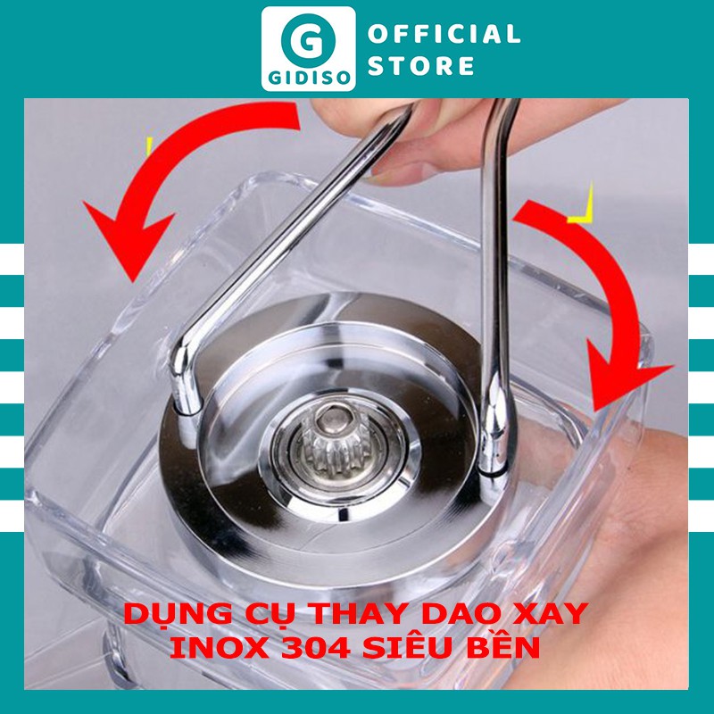 Dụng cụ tháo đế đỡ lưỡi dao máy xay sinh tố công nghiệp, Đồ tháo lắp dao xay cho máy xay nikito, silvercrest...