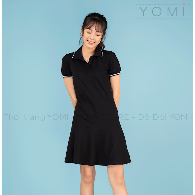 Váy nữ polo đuôi cá, đầm thiết kế năng động, trẻ trung, vải mềm mặc mùa hè siêu mát | BigBuy360 - bigbuy360.vn