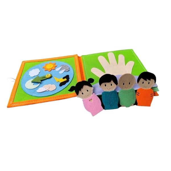 Đồ chơi Sách vải tương tác Bé Yêu Khám Phá - Metis Đồ chơi cho con