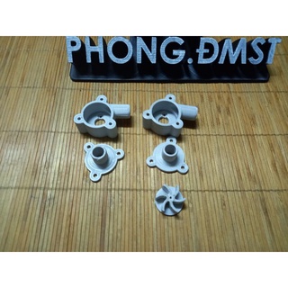 Bộ kít nhựa máy bơm nước motor 380 385 390 in 3d kèm ốc