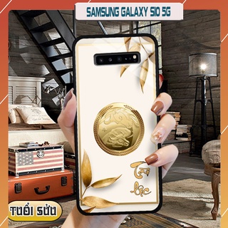 Ốp lưng kính 3D 12 con giáp - Samsung galaxy S10 5G