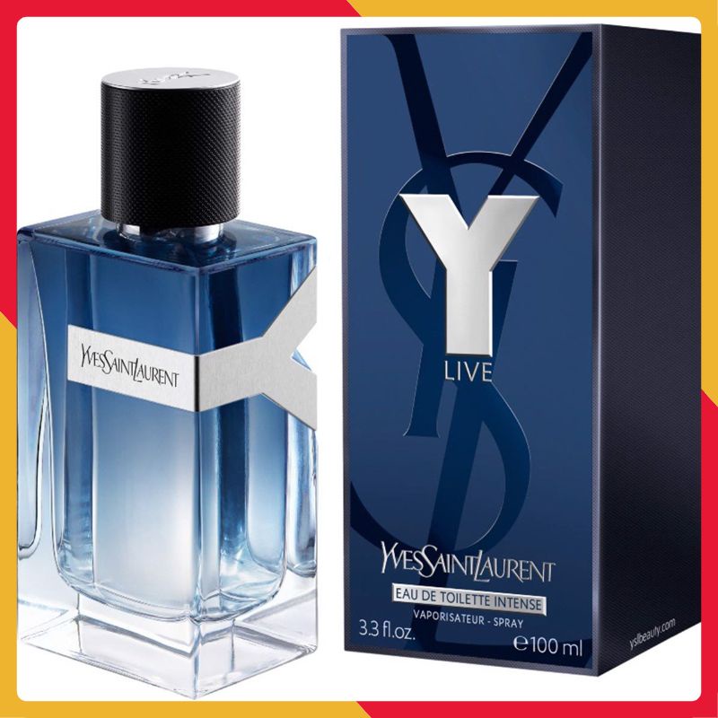 Nước Hoa Nam YSL Y EDP 100ml Hương Thơm Sang Trọng, Nam Tính Dầu Thơm Nam Cá Tính