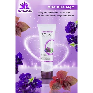 Sữa rửa mặt trắng da - ngừa mụn nụ tầm xuân