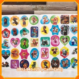 Hình dán STICKER bé tập tô màu  [VPP Trí Nhân]