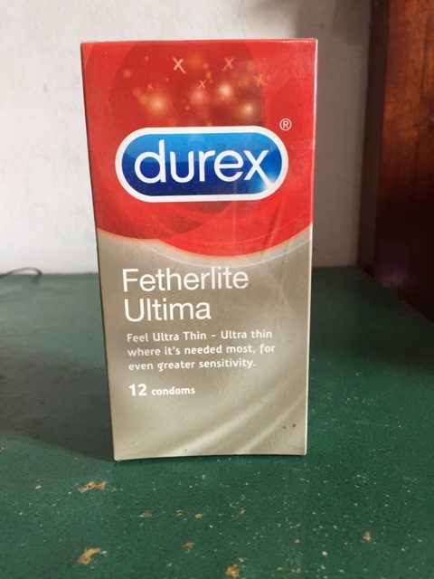 [ HÀNG CHÍNH HÃNG ] bao cạo su durex fetherlite Ultima hộp 12 cái