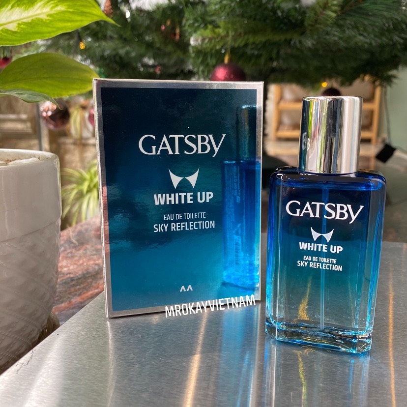 Nước hoa xịt unisex nam nữ Gatsby White Up 50ml lưu hương 6 giờ đa dạng mùi thơm dễ mang theo