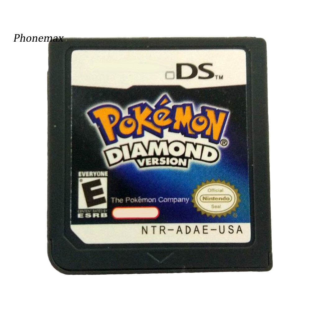 Băng Chơi Game Max-Pokemon Platinum/Ngọc Trai/Kim Cương Cho Máy Nintendo 3ds Dsi Nds