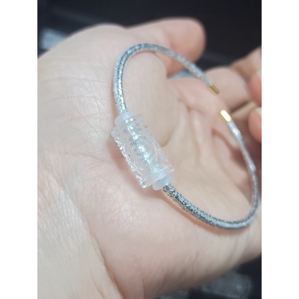 Đồng ngũ điếu T.A trắng xỏ dây cáp