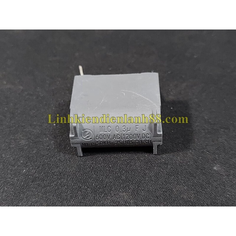 Tụ Bếp Từ MKPH 0.3UF 600VAC 1200VDC Dáng Đứng Mới !