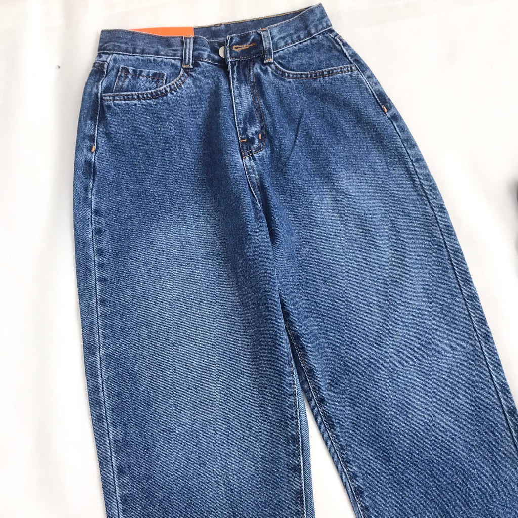 Quần jean baggy nữ lưng cao (không co giãn), quần bò D146 N146 form đẹp ulzzang nữ VM STYLE 22QJB03AS1402 | BigBuy360 - bigbuy360.vn