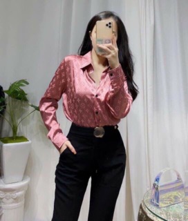 Áo Sơ Mi Lụa Gấm Siêu Hót (kèm ảnh thật)