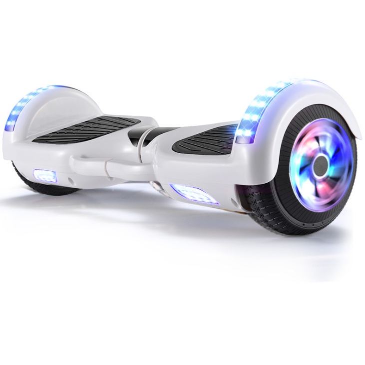 Xe Điện Cân Bằng Bluetooth, 6 Đèn LED Tự cân bằng khi không người lái