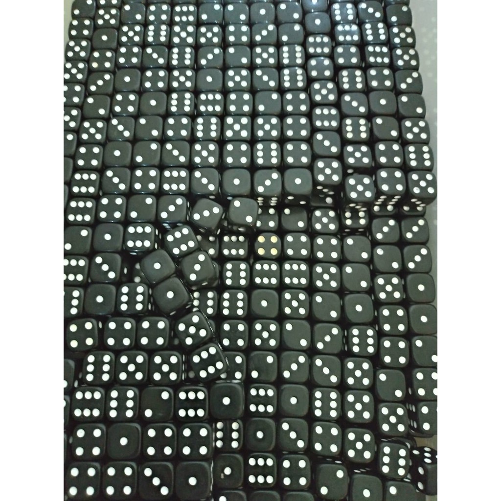 Xí ngầu 6 mặt cao cấp 16mm