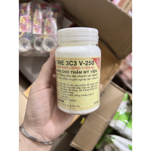 Kem Dưỡng Kích Trắng Abutine 3c3 200g