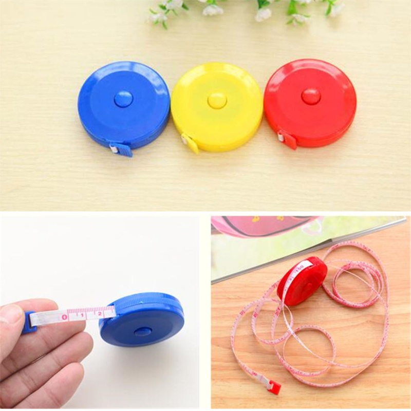 ✿ Thước Dây Mềm Có Thể Thu Gọn Dùng Để Đo Lường Dành Cho Thợ May DIY