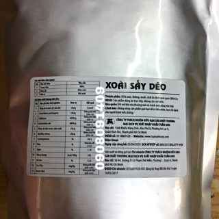 Xoài Sấy Dẻo Thái Lan 500gam