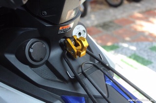 Combo móc biker+ dè nối + mão ex150