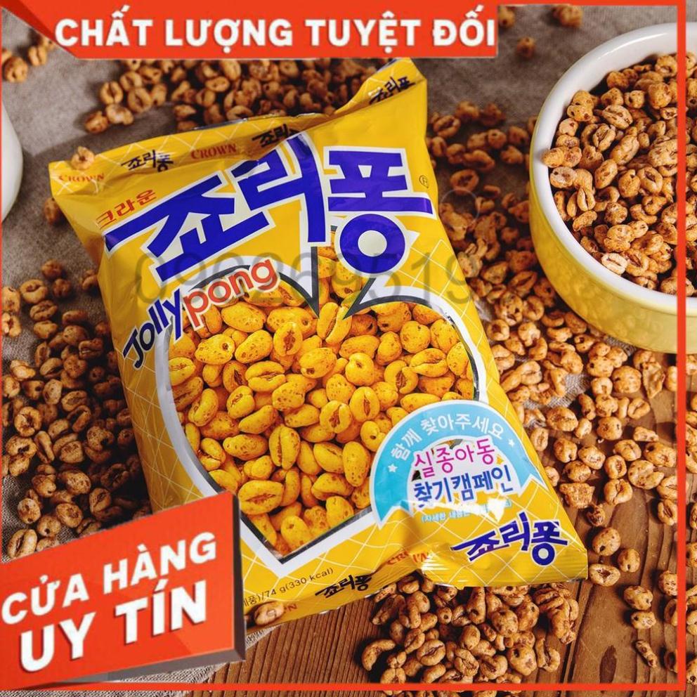 Bánh Snack Lúa Mạch Jolly Pong Hàn Quốc 74 Gam