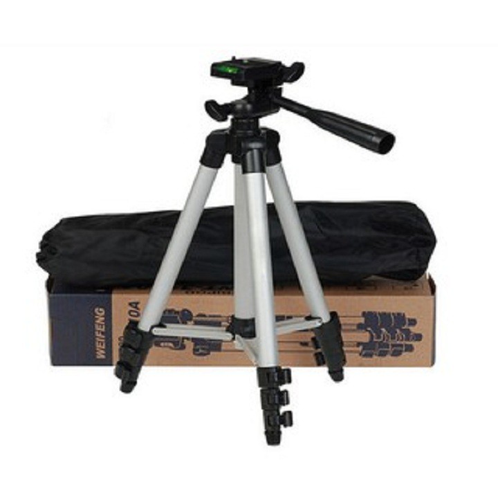 Gậy Tripod 3110A - Chân Đỡ Máy Ảnh Du Lịch - Có Kẹp Điện Thoại