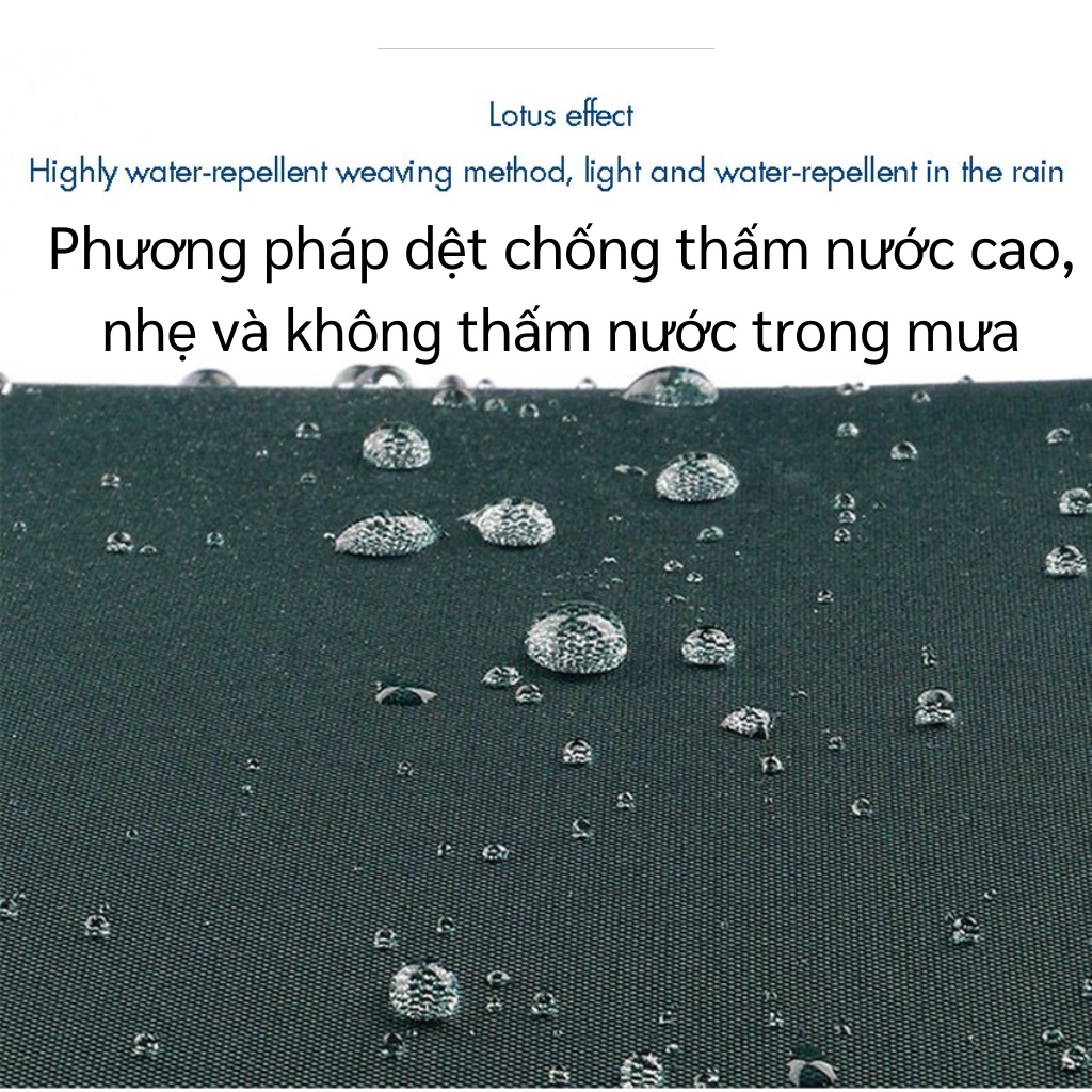 Dù Đi Mưa - Ô Gấp Gọn 4 Lớp Không Thấm Nước, Chống Nắng, Chống Tia UV Nhỏ Gọn 7291