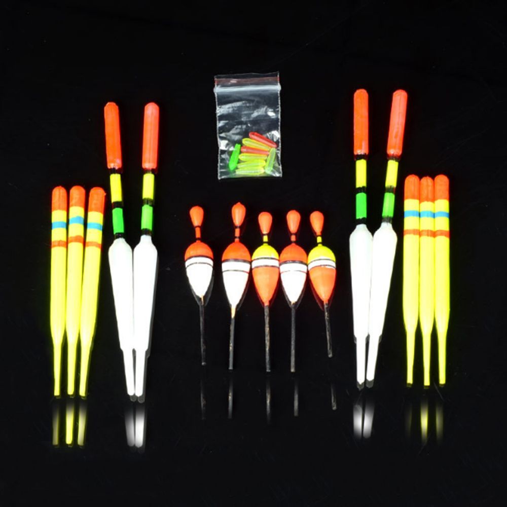 Set 15 Phao Nổi Câu Cá Di Động Bền Bỉ Chất Lượng Cao