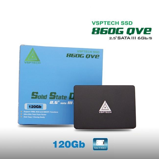 Ổ cứng SSD 120G VSPTECH 860G QVE chính hãng, bảo hành 36 tháng | BigBuy360 - bigbuy360.vn