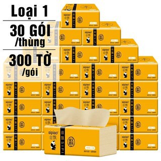 THÙNG 30 GÓI GIẤY ĂN GẤU TRÚC Loại 300 tờ