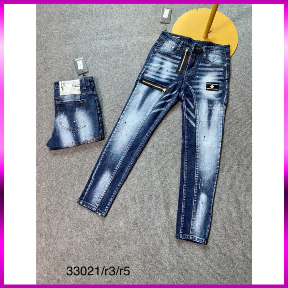 Quần Bò Nam ⚡ Quần Jean Dài DSQ Màu Đen Nhiều Mẫu Siêu Đẹp | BigBuy360 - bigbuy360.vn
