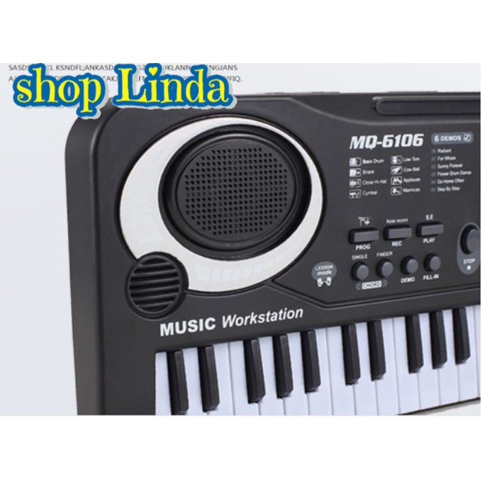 [Mã LIFE020650K giảm 10% đơn 200K] [BH 1 đổi 1] Đàn Piano Đàn điện tử cho bé tập 61 phím cho bé mơi chơi tặng kèm mic