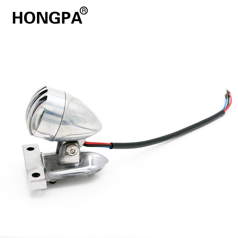 Đèn Đuôi Xe Mô Tô 12V Kèm Vỏ Lưới