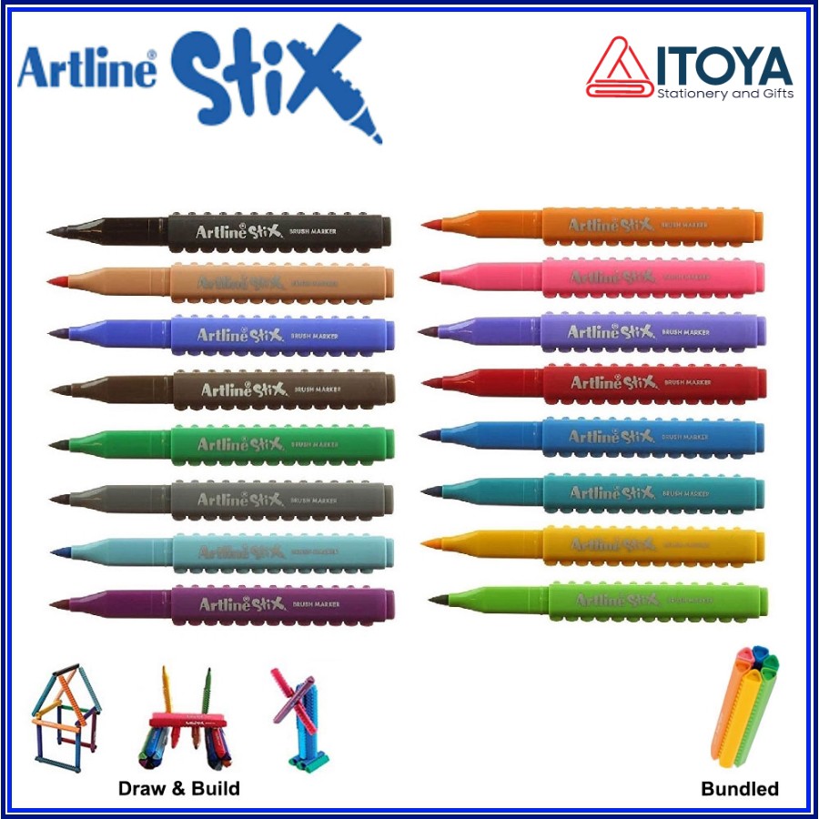 Bút maker Artline Stix Brush ETX-F