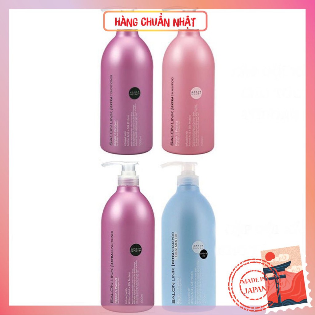 Dầu Gội Salon Link Extra 1000ML dầu cặp dầu xả hàng Nhật nội địa EBISU