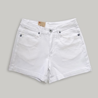 Quần short Levi's trắng nữ
