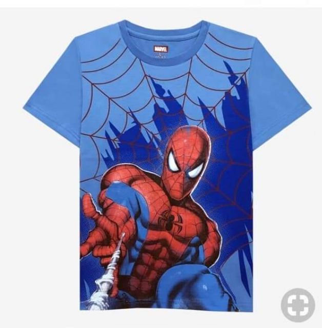 Áo thun người nhện bé trai 5 đến 16 tuổi hàng Marvel xịn