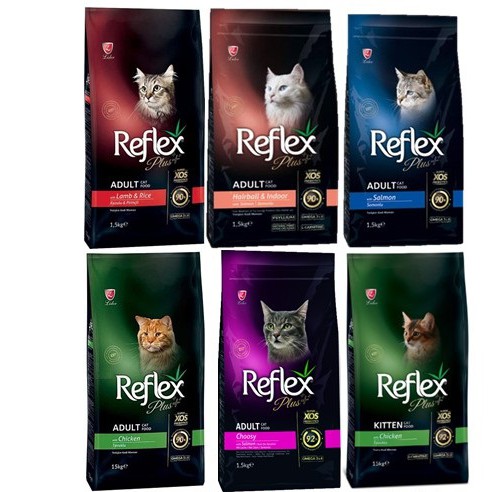 Tổng Hợp Thức Ăn Mèo Từ Hãng Reflex ( Thỗ Nhĩ Kì) Dòng Plus 1,5Kg | Shopee  Việt Nam