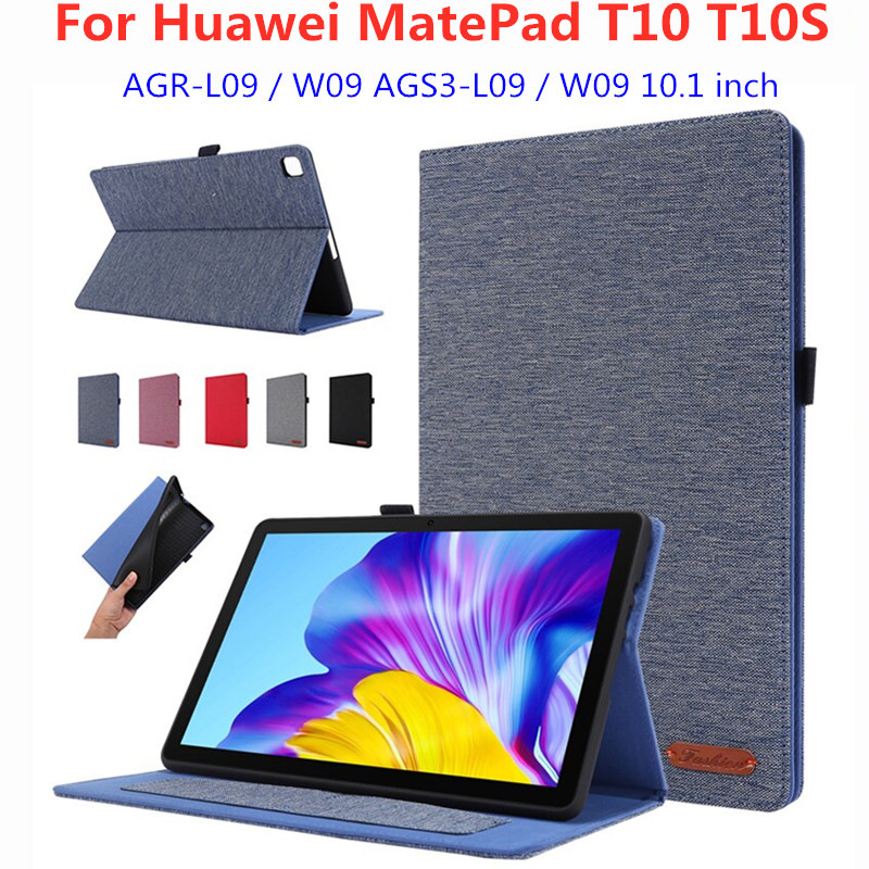 Bao Da Họa Tiết Chú Nai Dùng Cho Huawei Matepad T10 T10S Agr-L09 / W09 Ags3-L09 / W09 10.1 Inch