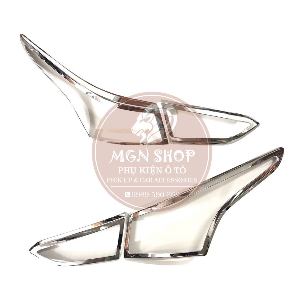 [Ốp đèn hậu] [Hyundai Accent 2018 - 2021] [màu bạc]