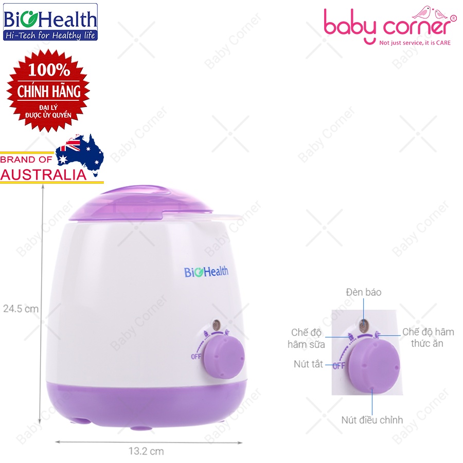 Máy Hâm Sữa Đa Chức Năng BioHealth BH8110