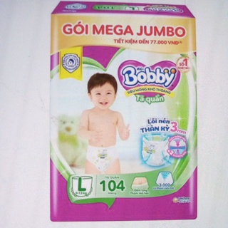 Tã quần bobby mega jumbo l104