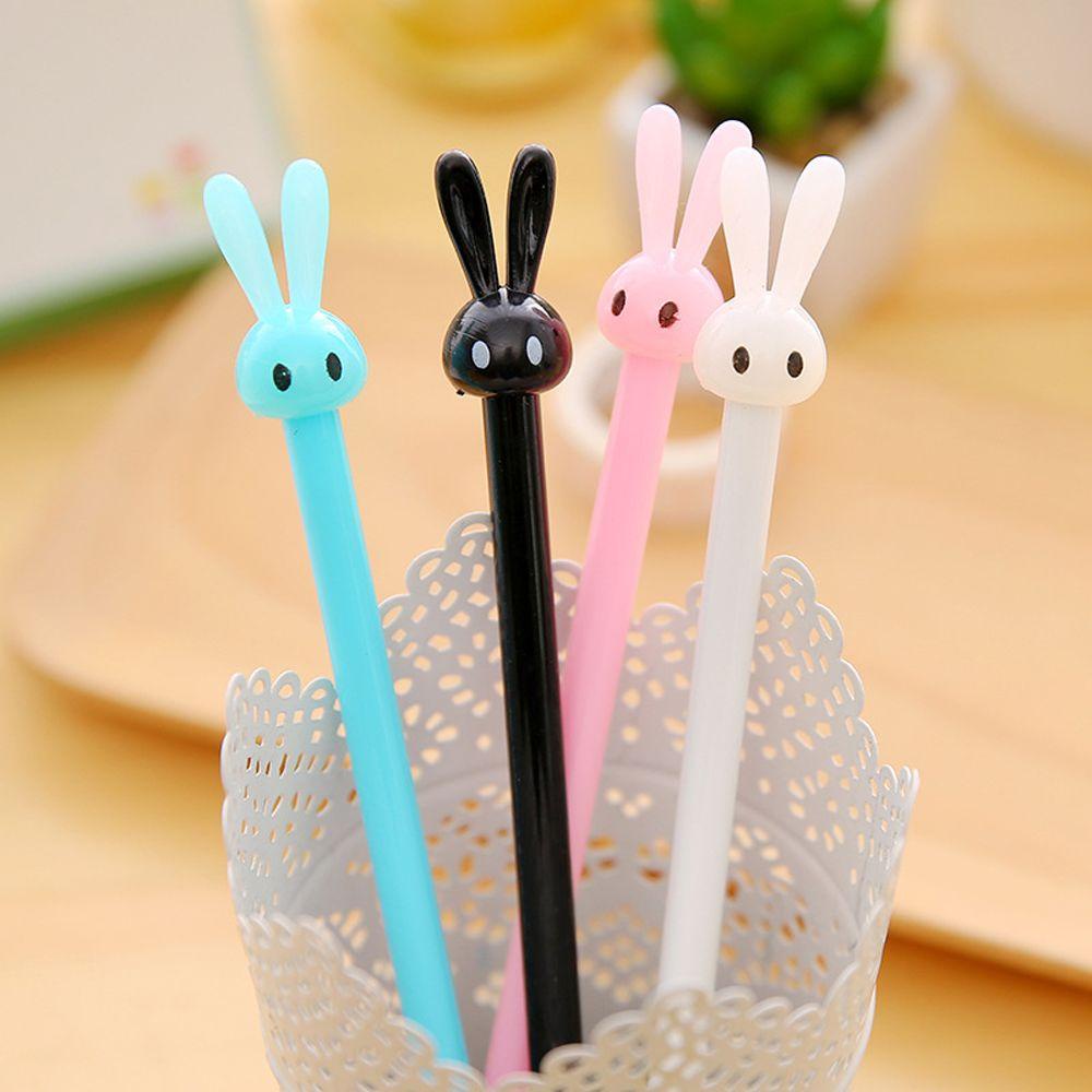 Bút Mực Đen Ngòi 0.5mm Hình Thỏ Dễ Thương