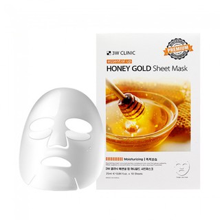 Mặt Nạ Giấy 3W Honey Gold Sheet Mask (miếng)