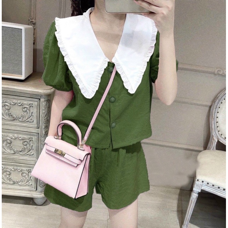 Sét Áo Cổ Bèo Bigsize 55kg Đến 100kg (L/XL/XXL)