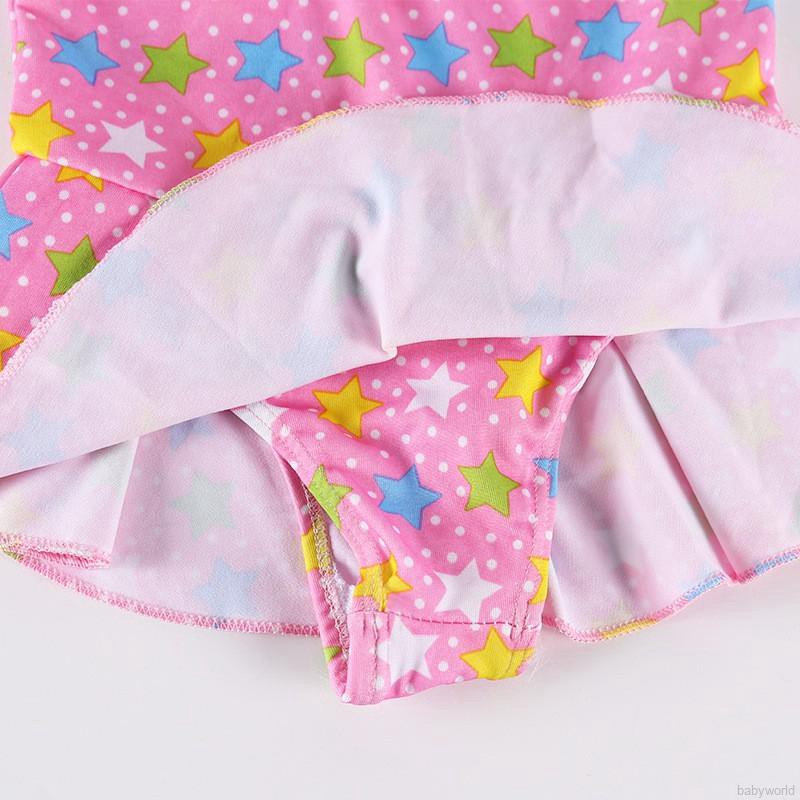 Đồ bơi một mảnh thiết kế đơn giản màu sắc ngẫu nhiên cho bé