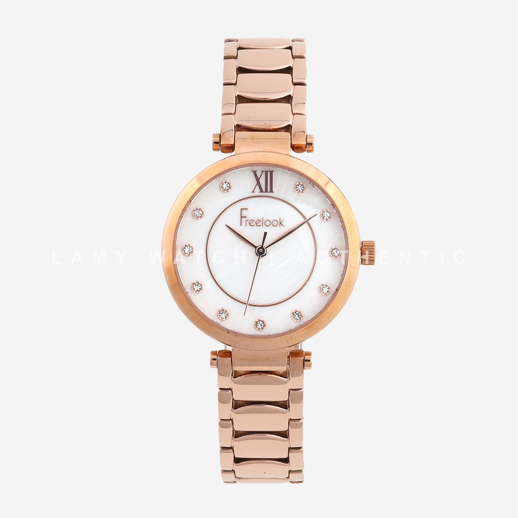 Đồng hồ nữ Freelook Elegant Muse Rose Gold Metal Wire Watch FL5205 - Lamy watch