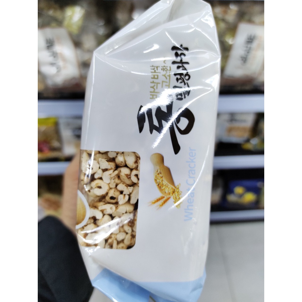 Bỏng gạo, bỏng lúa mì nguyên cám Hàn Quốc - 쌀과자, 통 밀펑과자